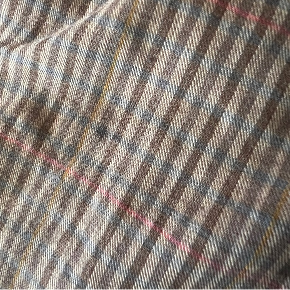 London Fog Outdoors Unlimited Mens Plaid Button Down Shirt Brown size Medium - Picture 2 of 11